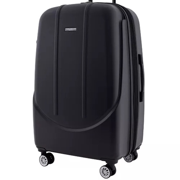 2Piece Travellers Club Black Spinner Suitcase Set 24” and 20” - Picture 1 of 13